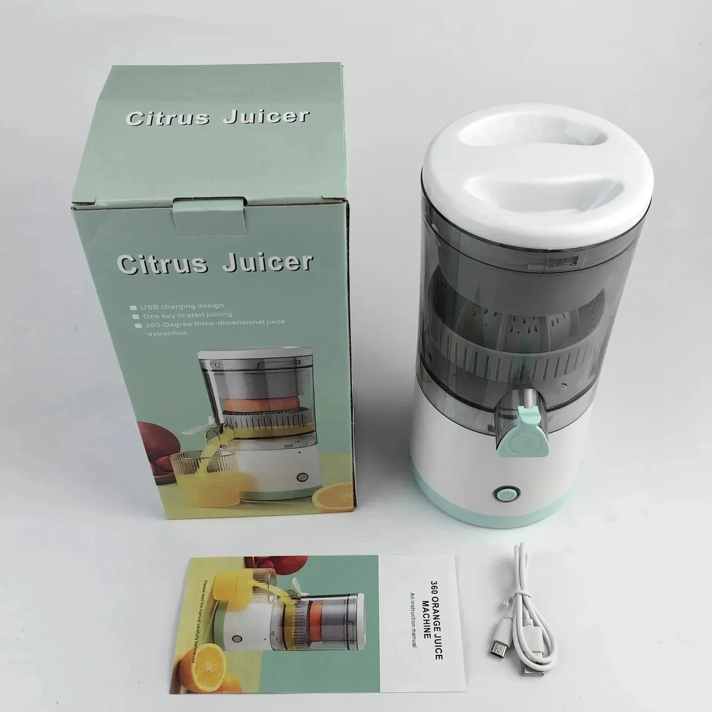 GoJuicy Compact Electric Citrus Juicer