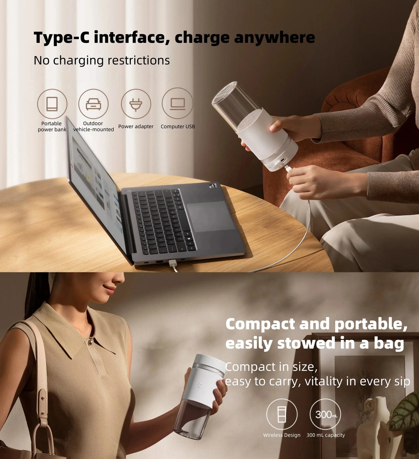 GoJuicy Mini Portable Juicer Cup