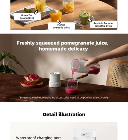 GoJuicy Mini Portable Juicer Cup