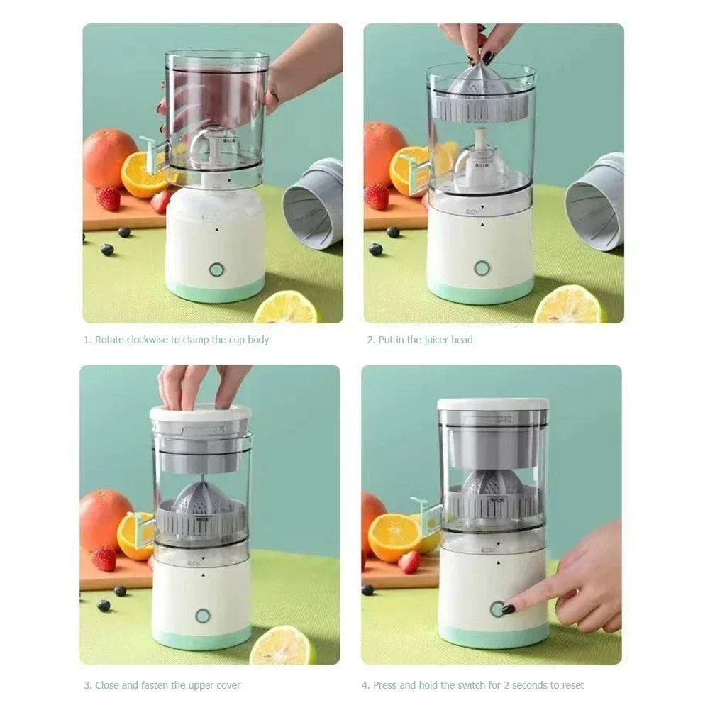 GoJuicy Compact Electric Citrus Juicer