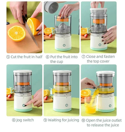 GoJuicy Compact Electric Citrus Juicer